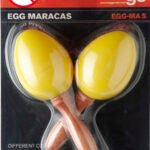 Par De Huevos Ritmicos Stagg Mango Corto 40 Gramos Amarillo Segmsyw