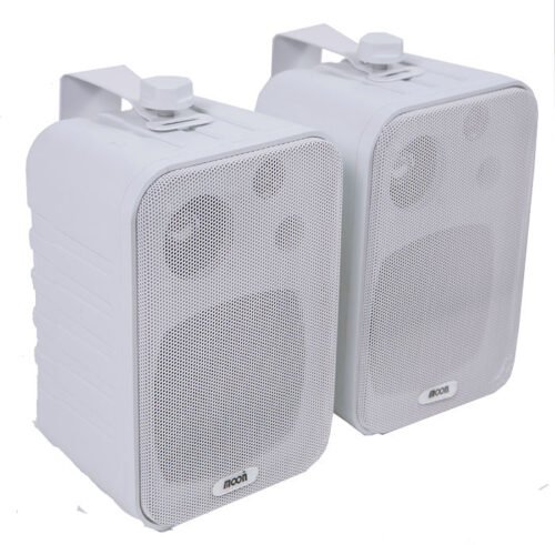 BAFLE DE 4" PLASTICO BLANCO