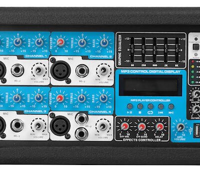 Mixer Moon 4 Canales C/Usb Y Display M410Up