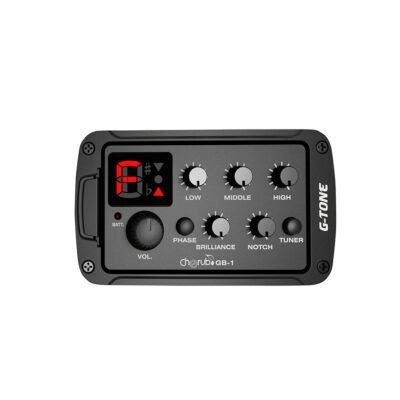 Ecualizador Cherub Para Guitarra Acustica 3 Bandas Con Afinador Gb1