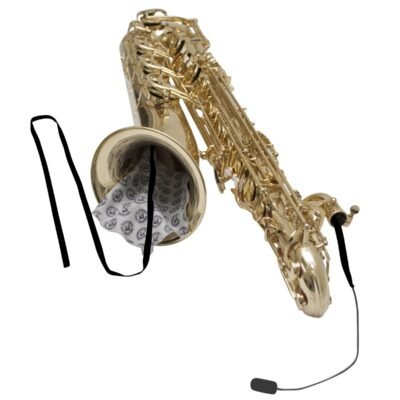 Paño Limpiador Bg Saxo Baritono De Microfibra Con Pesa A30Sb