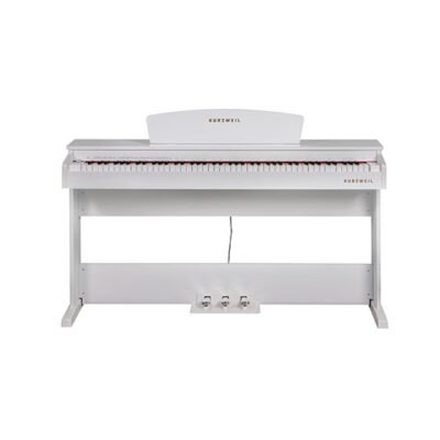 M70 Piano Kurzweil 88 Notas-16 Demos-64 Voces Polifonia-Usb-3 Pedales-Con Banqueta-Color Blanco M70Wh