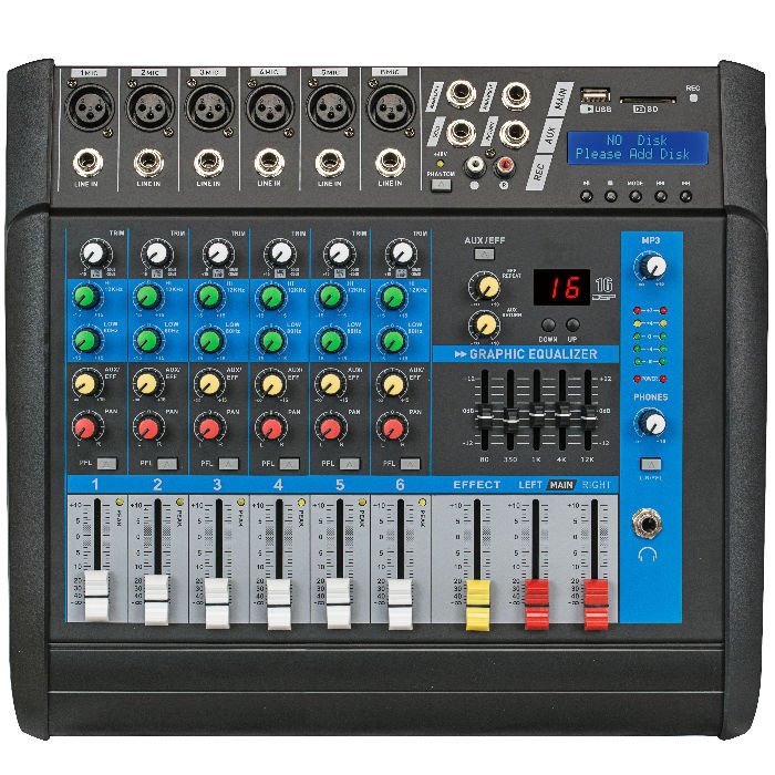 Consola Moon De 6 Canales Pm602