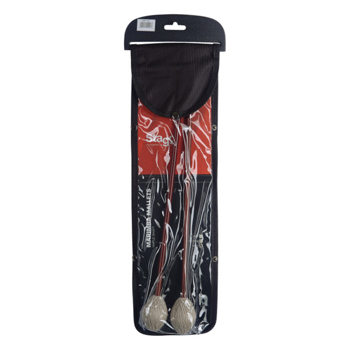 MALLETS STAGG PARA MARIMBA SOFT-CON FUNDA SMMWS