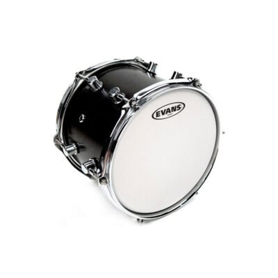 Parche Evans 12" Gp Arenado Capa Simple Blanco B12Gpw