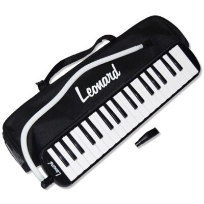 Melodica Leonard 37 Notas Con Funda-Color Negro M37Abk