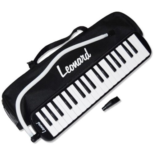 MELODICA LEONARD 37 NOTAS CON FUNDA-COLOR NEGRO