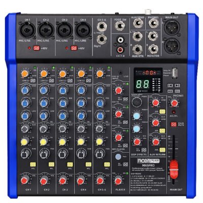 Consola Mixer Moon De 6 Canales Mx6Pro