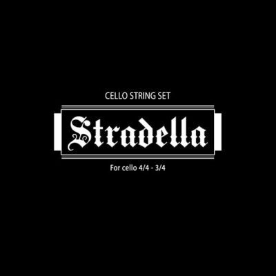 Encordado Stradella De Violoncello (+ 1Era Y 2Da Cuerda De Repuesto) Scello