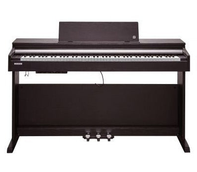 Piano Digital Kurzweil 88 Notas Con Mueble-12 Sonidos-256 Voces Polifonia-Bluetooth-Banqueta-Usb/Midi-Color Marron Cupm1Sr