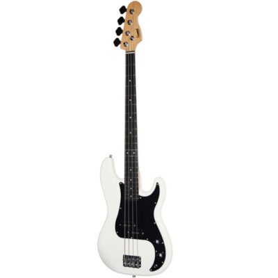 Bajo Leonard Precision-Color Blanco Pickguard Negro Lb252Wh
