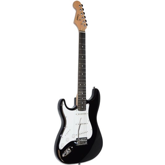 Guitarra Electrica Leonard Stratocaster Para Zurdo - Color Negro Le365Bk