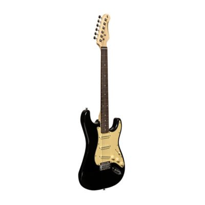 Guitarra Electrica Stagg Stratocaster-Color Negro Ses30Bk