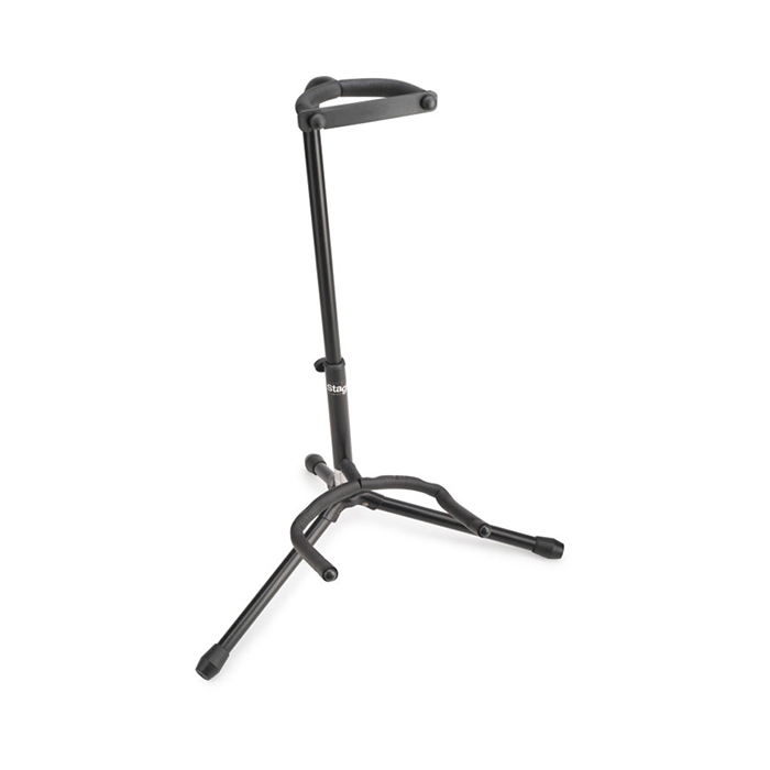 Soporte Stagg De Pie Alto Para Guitarra O Bajo-Color Negro Sg100Bk