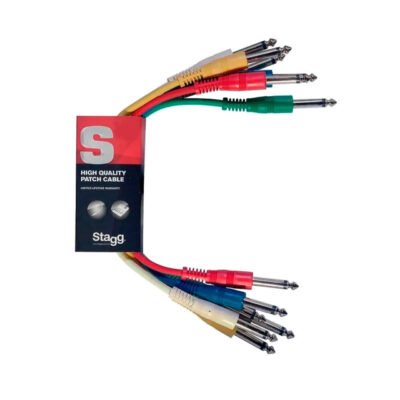 Cable Stagg Interpedal Plug-Plug 0.60Mts X 6 Unidades Spc060E
