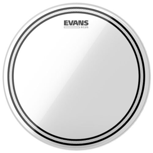 PARCHE EVANS 18" EC2 TRANSPARENTE CAPA DOBLE