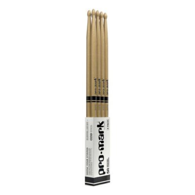 Pack X 4 Unidades-Palillo Promark Hickory 5A Punta Madera Tx5Aw4P