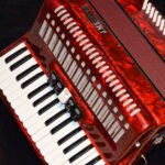 Acordeon J Meister 48 Bajos 34 Teclas 5 Registros Color Rojo Bm1307Rd