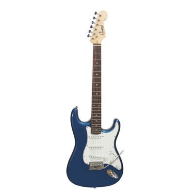 Guitarra Electrica Leonard Stratocaster - Color Azul Metalizado Le362Mbl