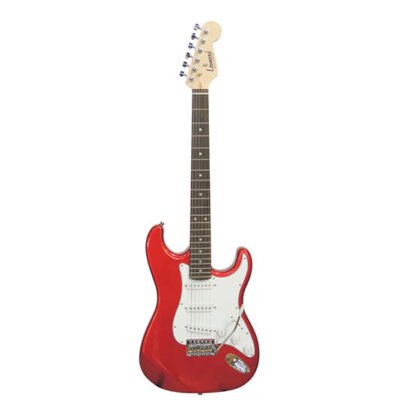 Guitarra Electrica Leonard Stratocaster - Color Rojo Metalizado Le362Mrd