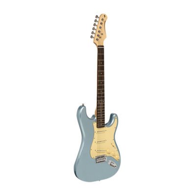 Guitarra Electrica Stagg Stratocaster-Color Ice Blue Metalic Ses30Ibm