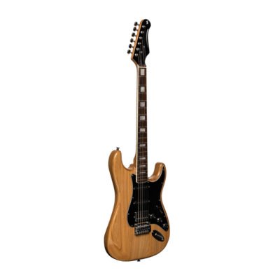 Guitarra Electrica Stagg Vintage Stratocaster-Mics 2 Singles Y 1 Humbucker-Color Natural Ses60Nat