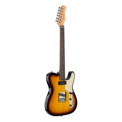 Guitarra Electrica Stagg Telecaster Vintage-Color Brown Sunburst Setcstbs