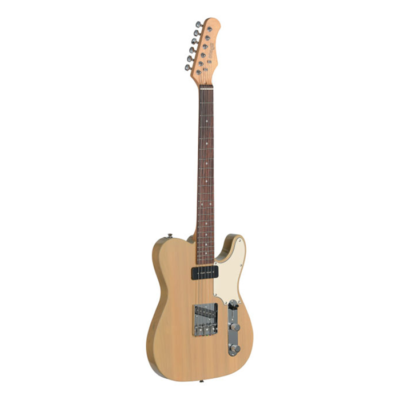 Guitarra Electrica Stagg Telecaster Vintage-Color Transparent Yellow Setcstyw