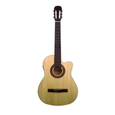 Guitarra Clasica Leonard Electroacustica-Eq 5 Bandas Y Afinador Cg297Ceqn