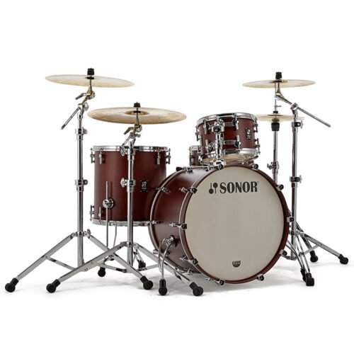 BATERIA SONOR PROLITE BOMBO CIEGO 22X16",12X8",16X16"-MADERA MAPLE-COLOR NUSSBAUM