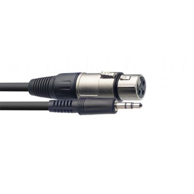 Cable Stagg Canon-Mini Plug 3 Mts Sac3Mpsxf