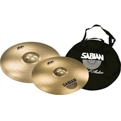 Set Sabian Xsr Fast Crash Bundle 16" Y 18" Con Funda Xsr5006B1