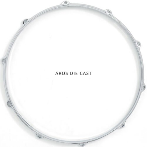 ARO DE BATERIA DIXON 13" 6 TORRES DIE CAST CROMADO "BORDONERO"