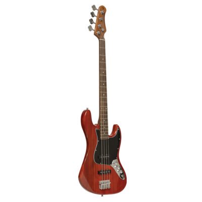 Bajo Stagg Jazz Bass-Color Fiesta Red Sbj30Stfred