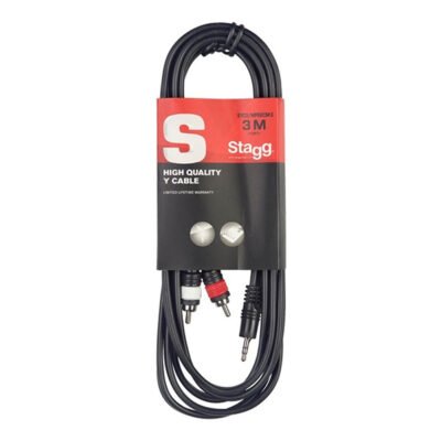 Cable Stagg Rca-Miniplug 3Mts Syc3Mpsb2Cm