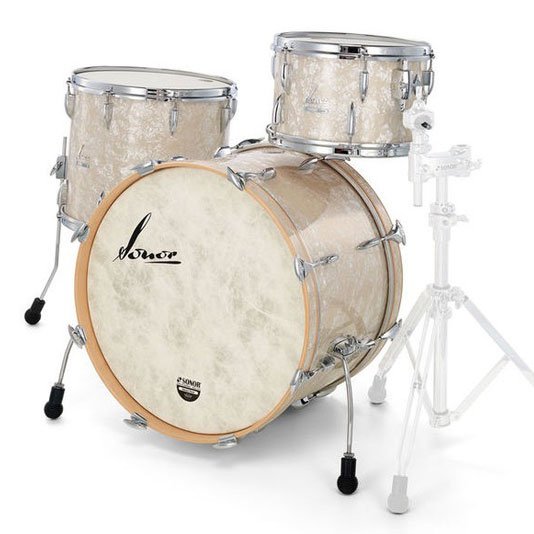 BATERIA SONOR VINTAGE BOMBO CIEGO 20X14"-12X8"-14X12"-MADERA BEECH-COLOR VINTAGE PEARL VT16THREE20NMVP