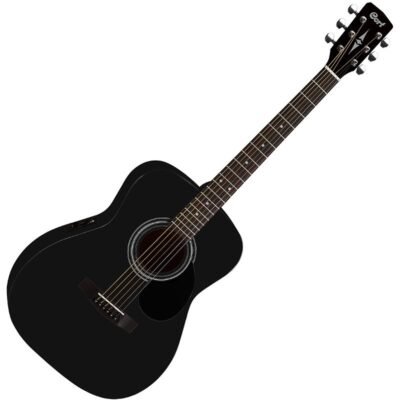 Cort Guitarra Electroacustica Af510E Bks Af510E-Bks