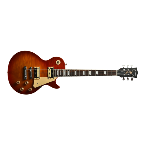 Guitarra Electrica BACCHUS BLP-FMH/R CS + FUNDA