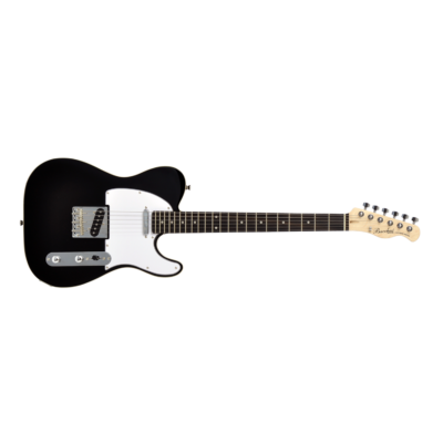 Guitarra Electrica Bacchus Btc-1 R Blk + Funda