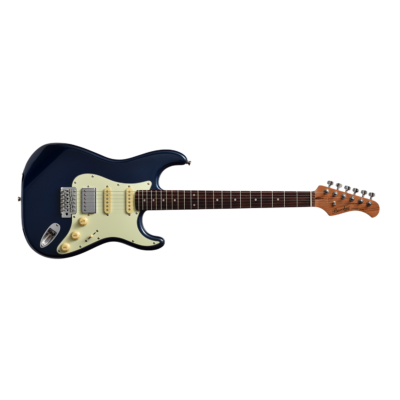 Guitarra Electrica Bacchus Bst-2Rsm-R Dlpb + Funda