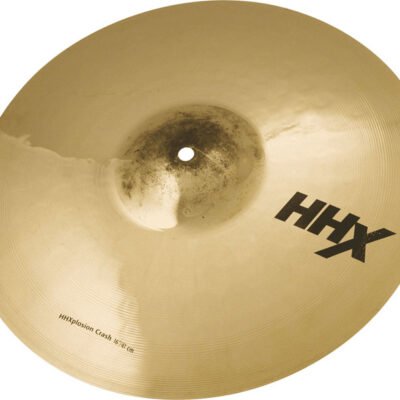 Set Sabian Hhxplosion Crashes 16" 11687Xb Y 18" 11887Xb Con Funda 15006Xb1