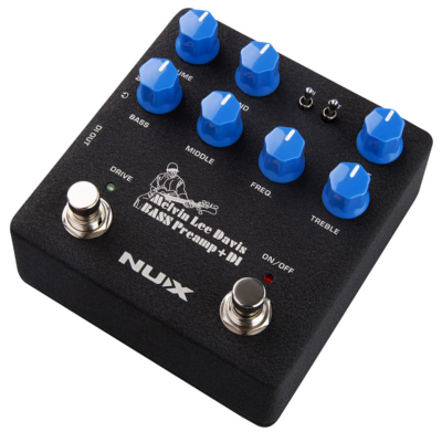 Pedal De Bajo Preamp Verdugo Series Melvin Lee Davis Nux Nbp-5