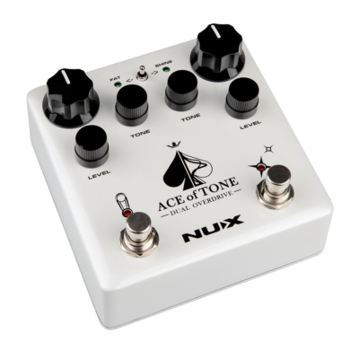 Pedal Dual Overdrive Verdugo Series Ace Of Tone Nux Ndo-5