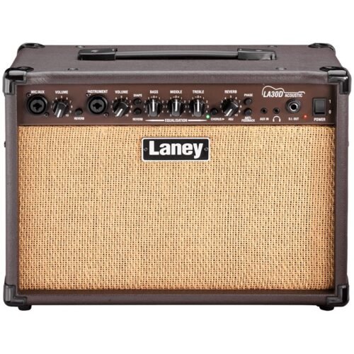 LANEY AMPLIFICADOR DE GUITARRA ACUSTICA LA-30D 30W 2x6.5"