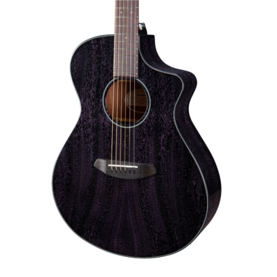 Guitarra Electroacústica Modelo Sustentable Rainforest S Concert Orchid Ce African Mahogany-African Mahogany. Breedlove Rfsc11Ceor