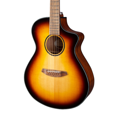 Guitarra Electroacústica Modelo Sustentable Discovery S Concert Edgeburst Ce European-African Mahogany. Breedlove Dssc21Ceed2