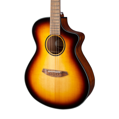 Guitarra Electroacústica Modelo Sustentable Discovery S Concerto Edgeburst Ce European-African Mahogany. Breedlove Dsso21Ceed2