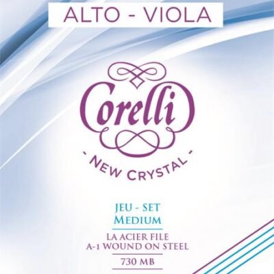 Encordado Corelli New Crystal Para Viola  Savarez 730Mb