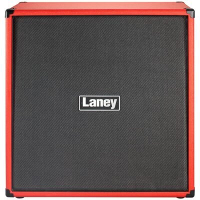 Laney Bafle Para Guitarra Electrica Lx-Series 4X12 Angular Red Lx412A-Red