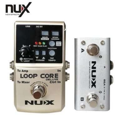 Deluxe Core Series Pedal De Loop + Pedal Doble Switch Ab Nux Dx Loop Core